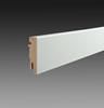 Hoge plint wit met folie 18x75 mm - 240 cm